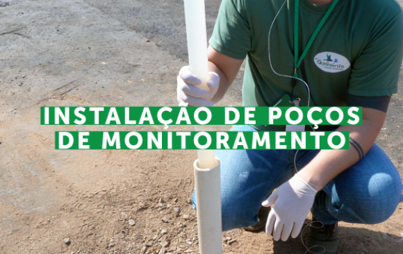 Instalação de Poços de Monitoramento