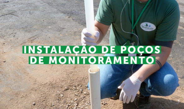 Instalação de Poços de Monitoramento